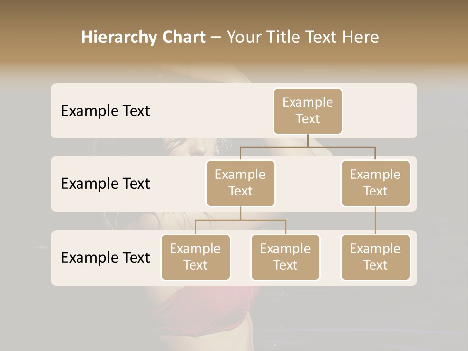 Beach Tan Blue PowerPoint Template