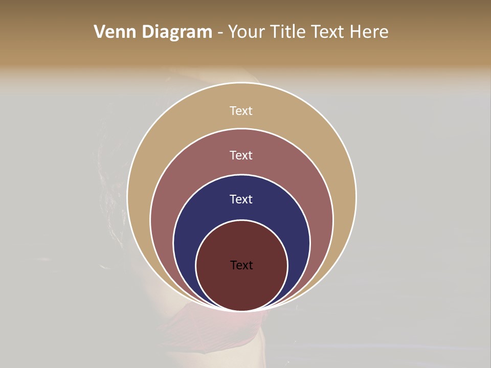 Beach Tan Blue PowerPoint Template