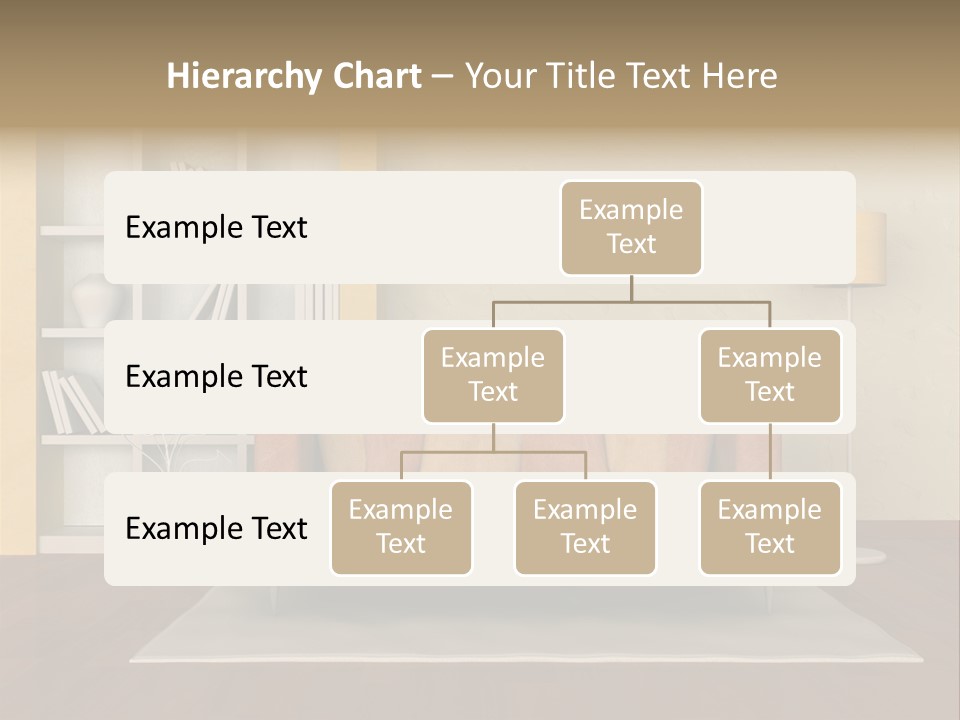 Decorative Fashion Lamp PowerPoint Template
