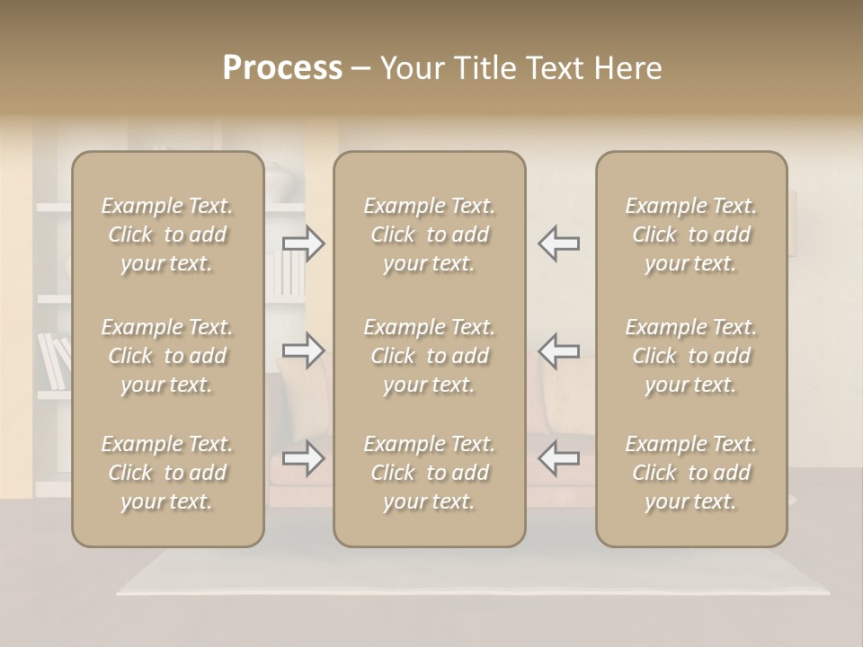 Decorative Fashion Lamp PowerPoint Template