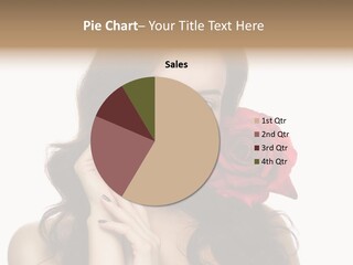 Teeth Pretty Woman PowerPoint Template