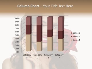 Teeth Pretty Woman PowerPoint Template