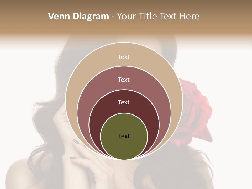 Teeth Pretty Woman PowerPoint Template