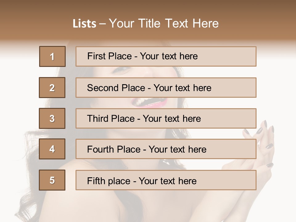 Lips Care Cosmetics PowerPoint Template