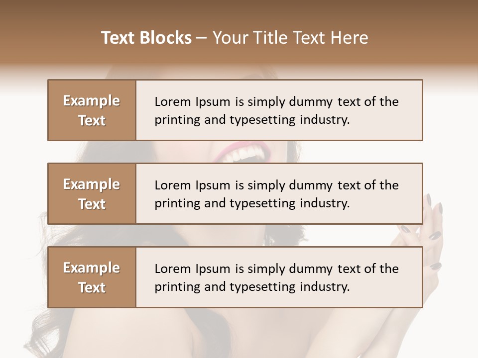 Lips Care Cosmetics PowerPoint Template