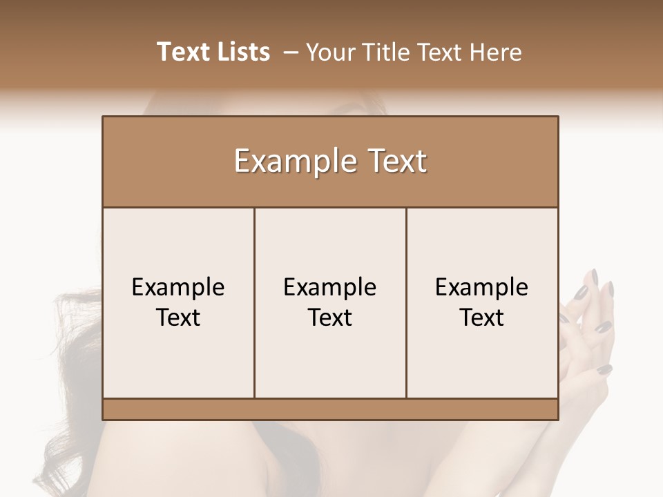 Lips Care Cosmetics PowerPoint Template