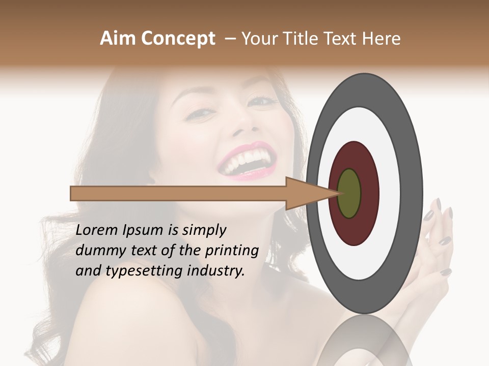 Lips Care Cosmetics PowerPoint Template