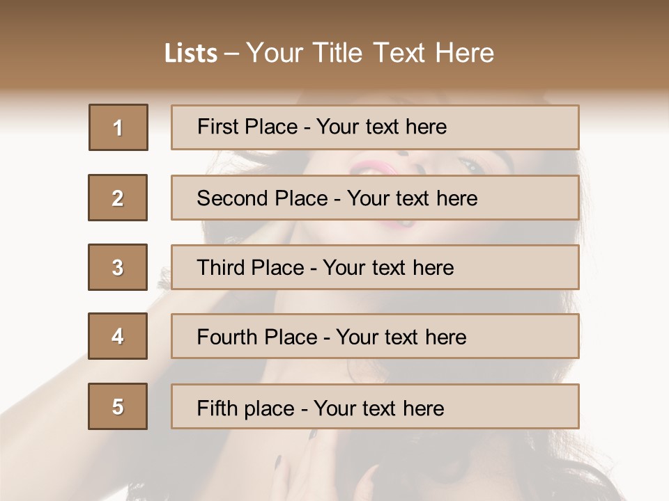 Pretty Face Care PowerPoint Template