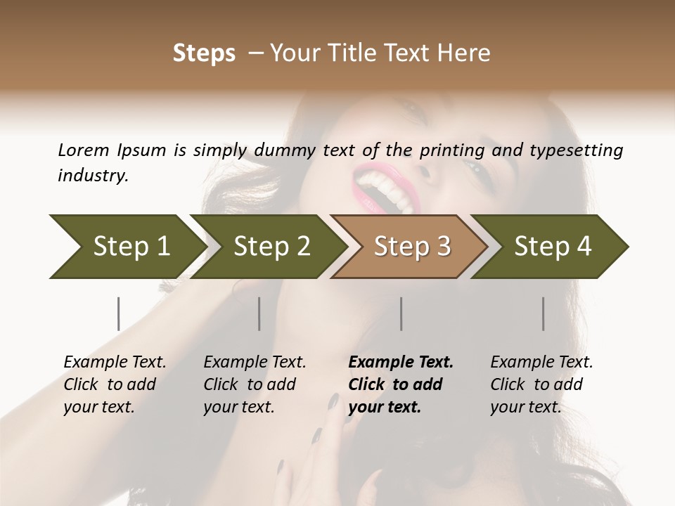 Pretty Face Care PowerPoint Template