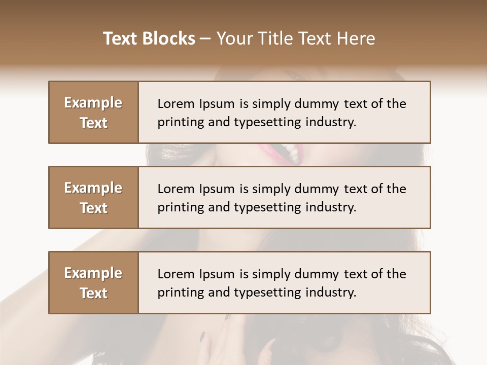 Pretty Face Care PowerPoint Template