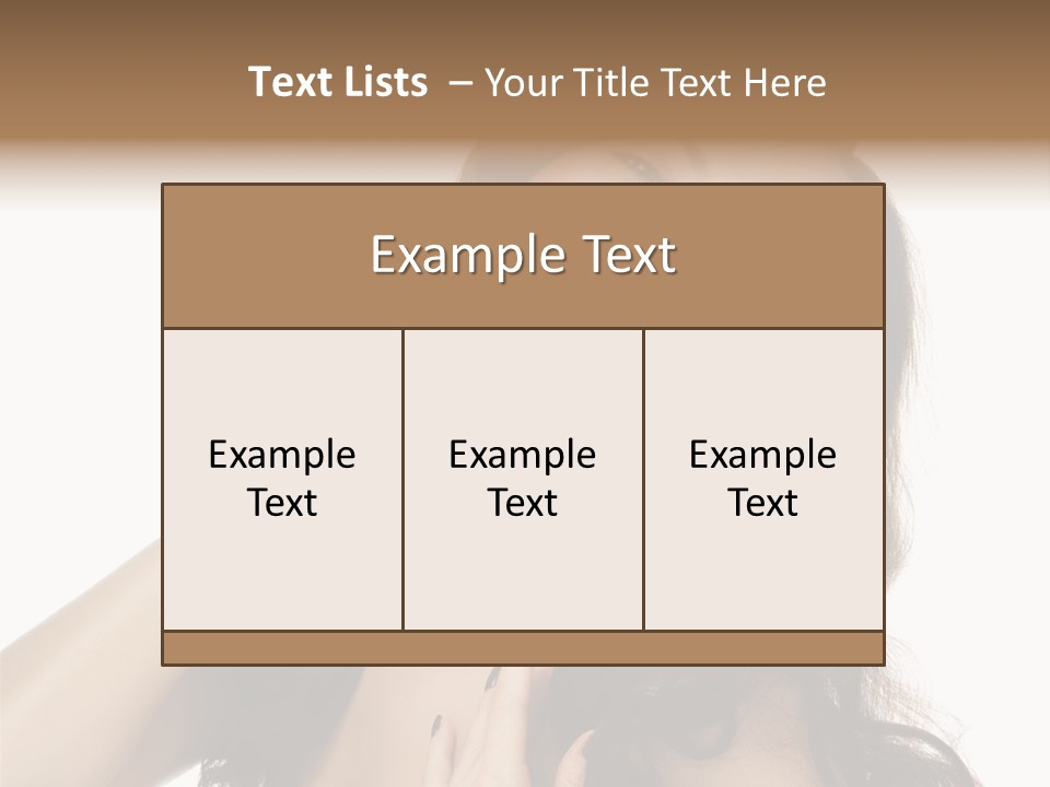 Pretty Face Care PowerPoint Template