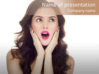 Woman Hands Spa PowerPoint Template