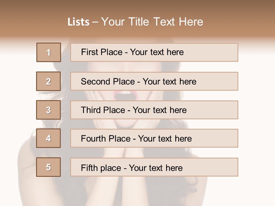 Woman Hands Spa PowerPoint Template