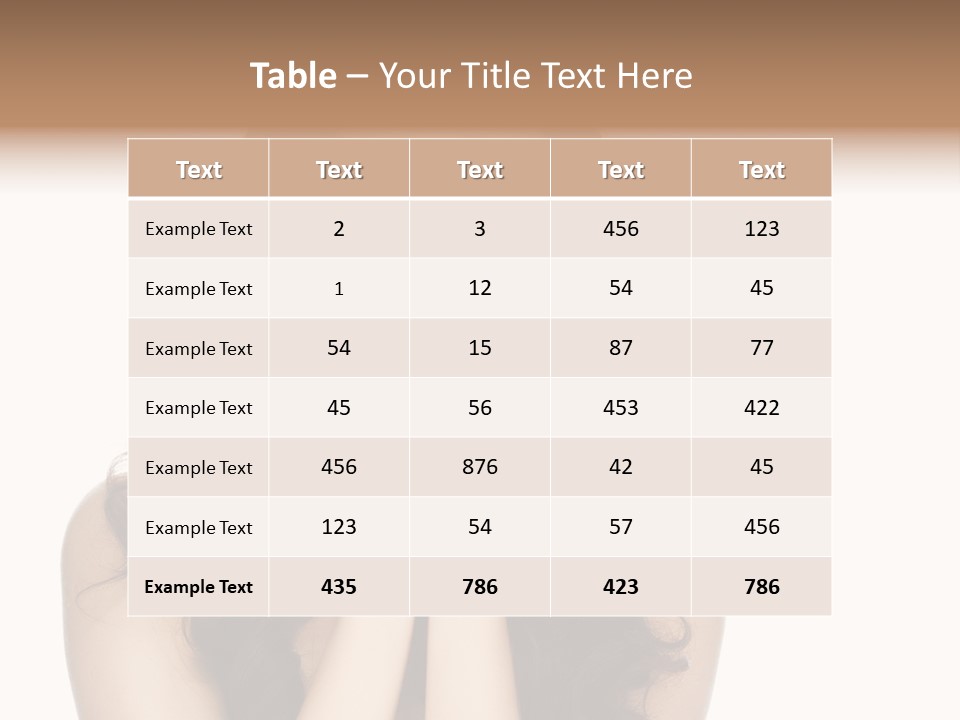 Woman Hands Spa PowerPoint Template