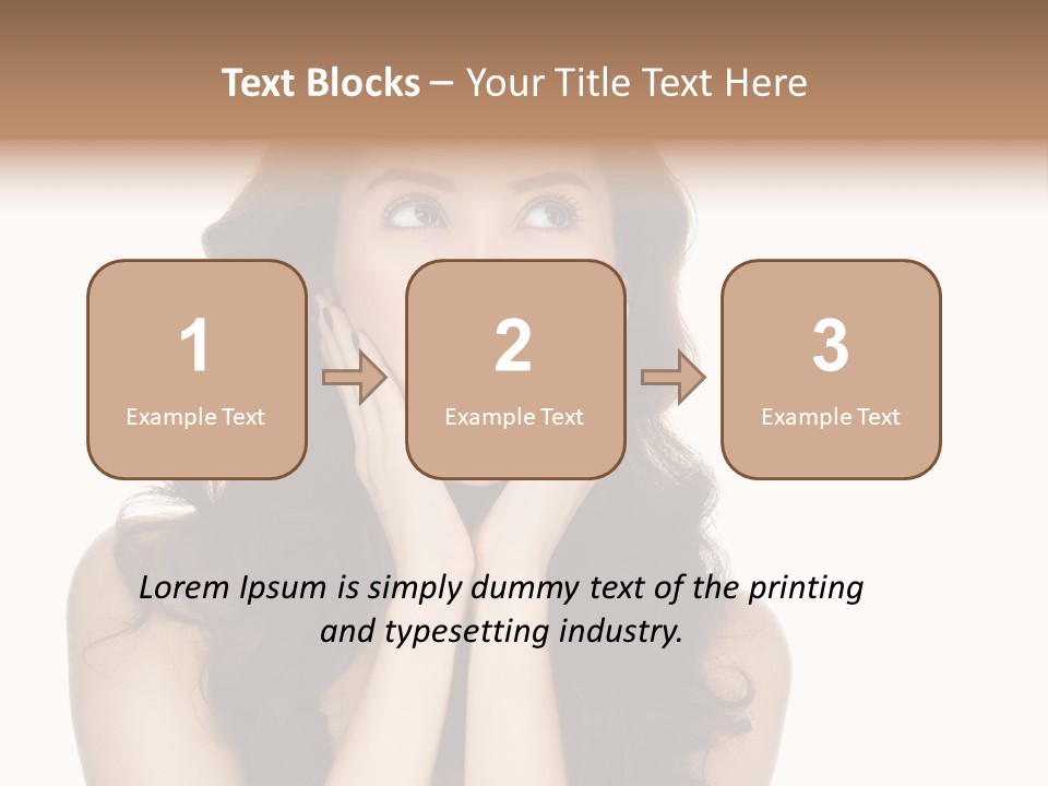 Woman Hands Spa PowerPoint Template