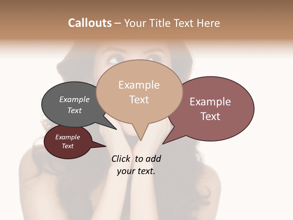 Woman Hands Spa PowerPoint Template