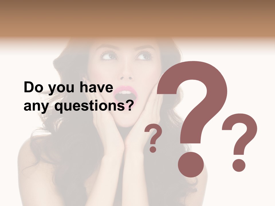 Woman Hands Spa PowerPoint Template