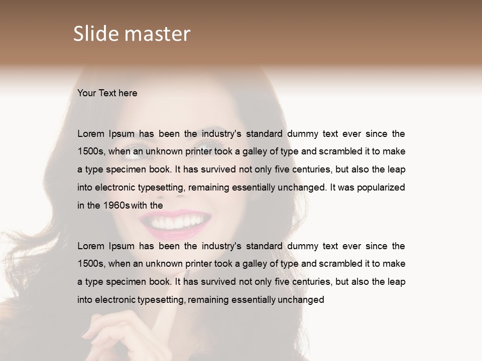 Spa Happy Attractive PowerPoint Template