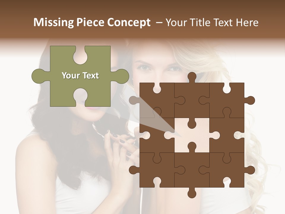 Long  Female PowerPoint Template