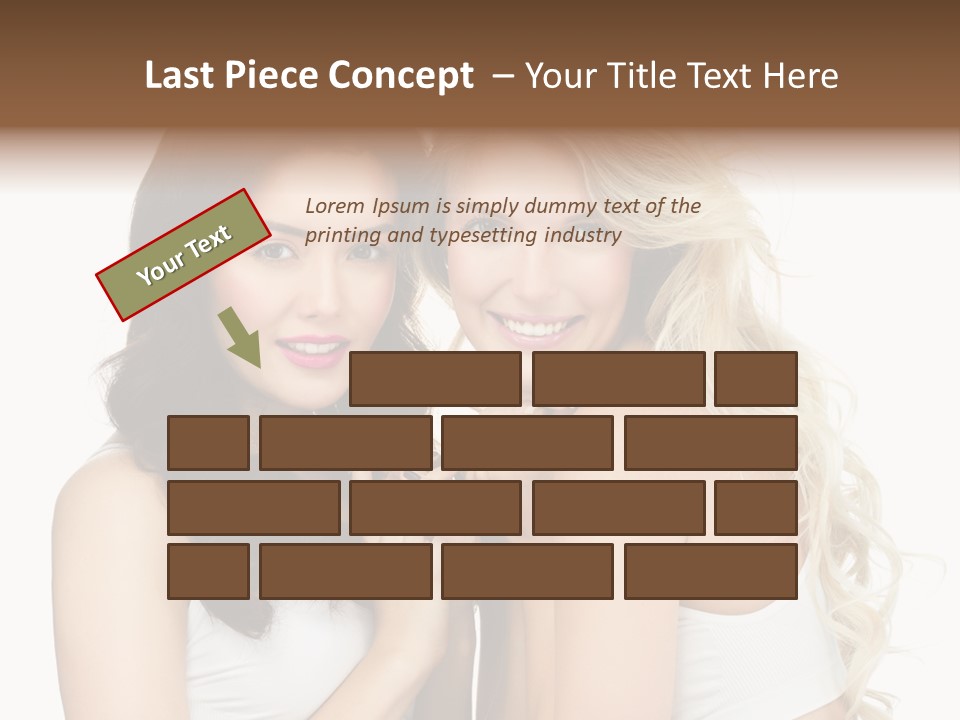 Long  Female PowerPoint Template