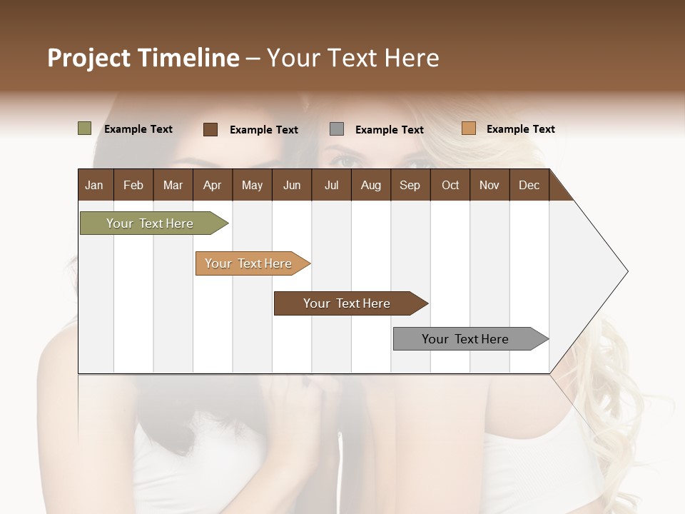 Long  Female PowerPoint Template
