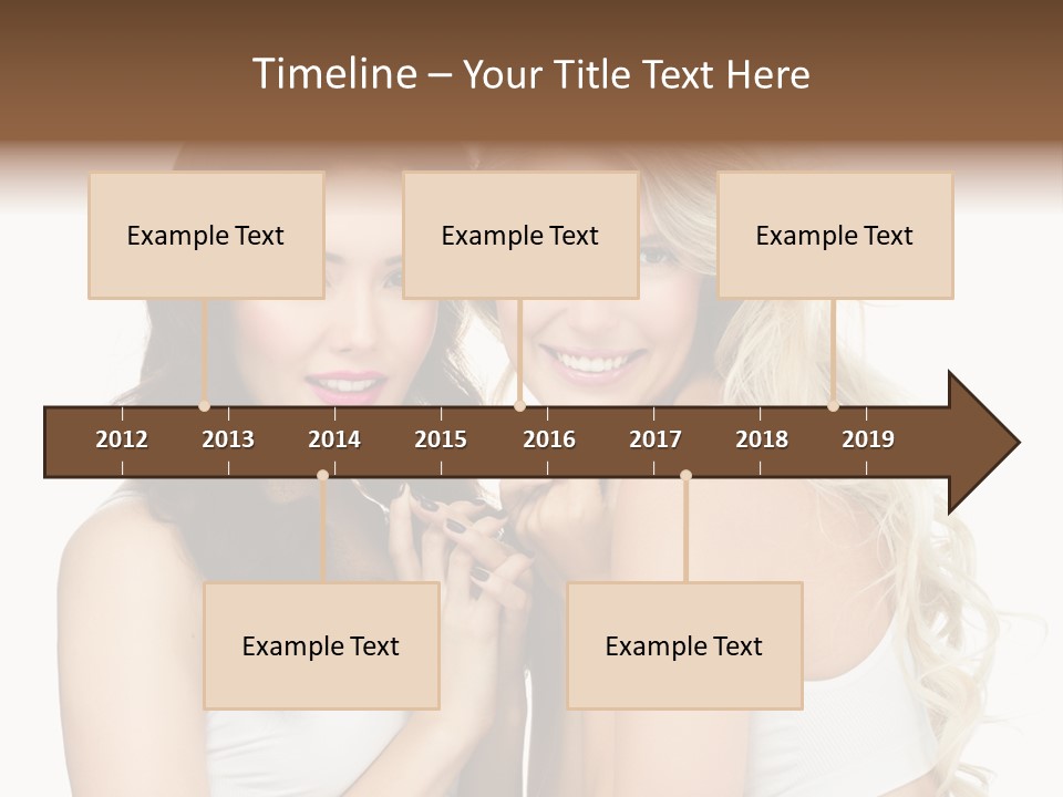 Long  Female PowerPoint Template