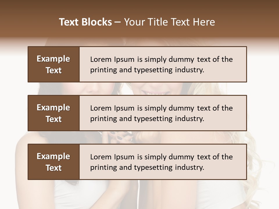 Long  Female PowerPoint Template