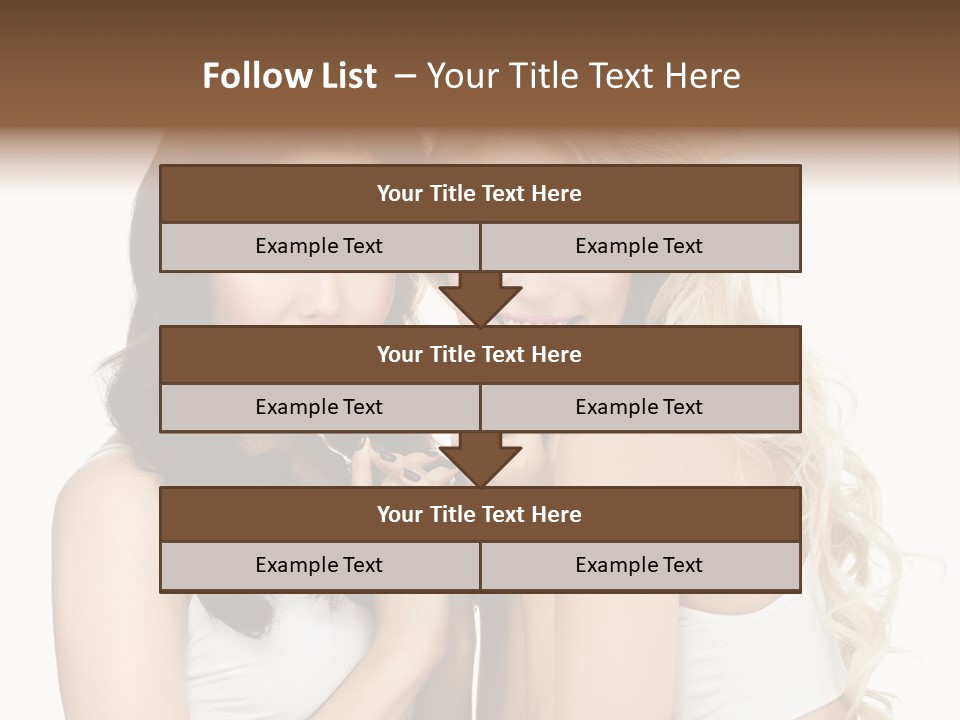 Long  Female PowerPoint Template