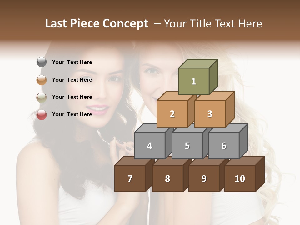 Long  Female PowerPoint Template