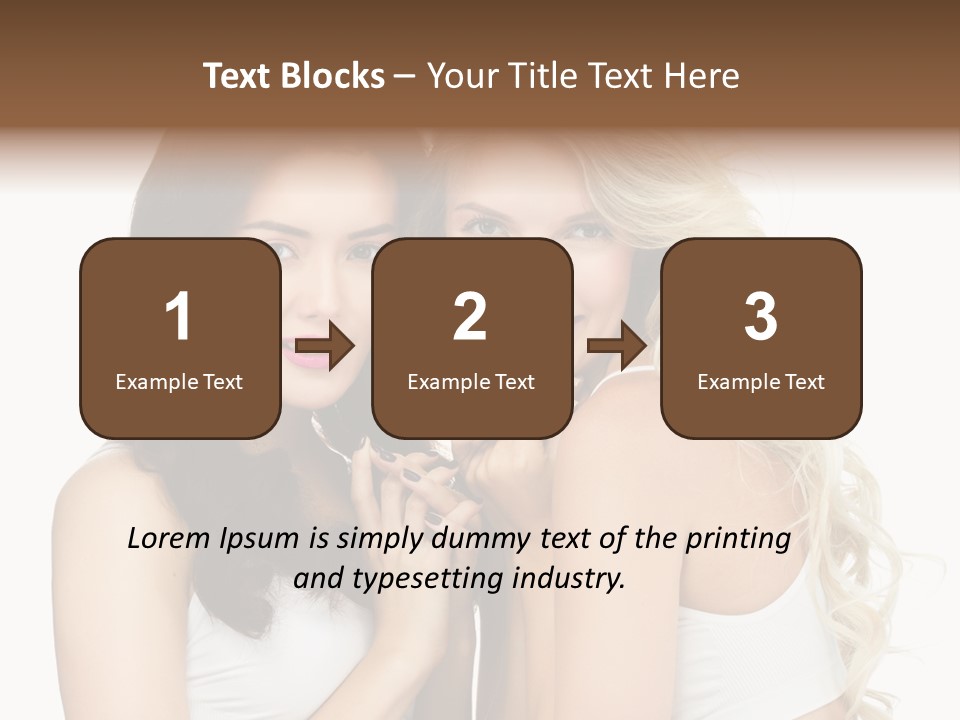 Long  Female PowerPoint Template