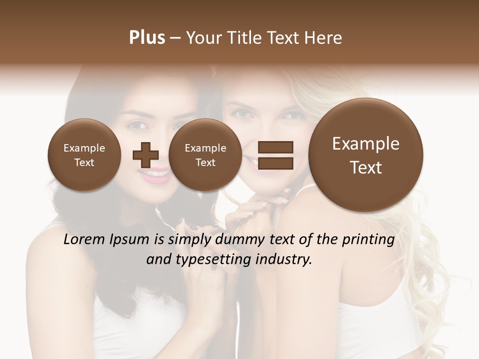 Long  Female PowerPoint Template