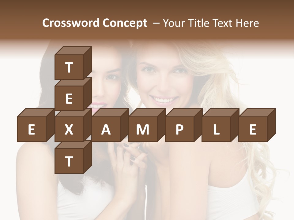 Long  Female PowerPoint Template