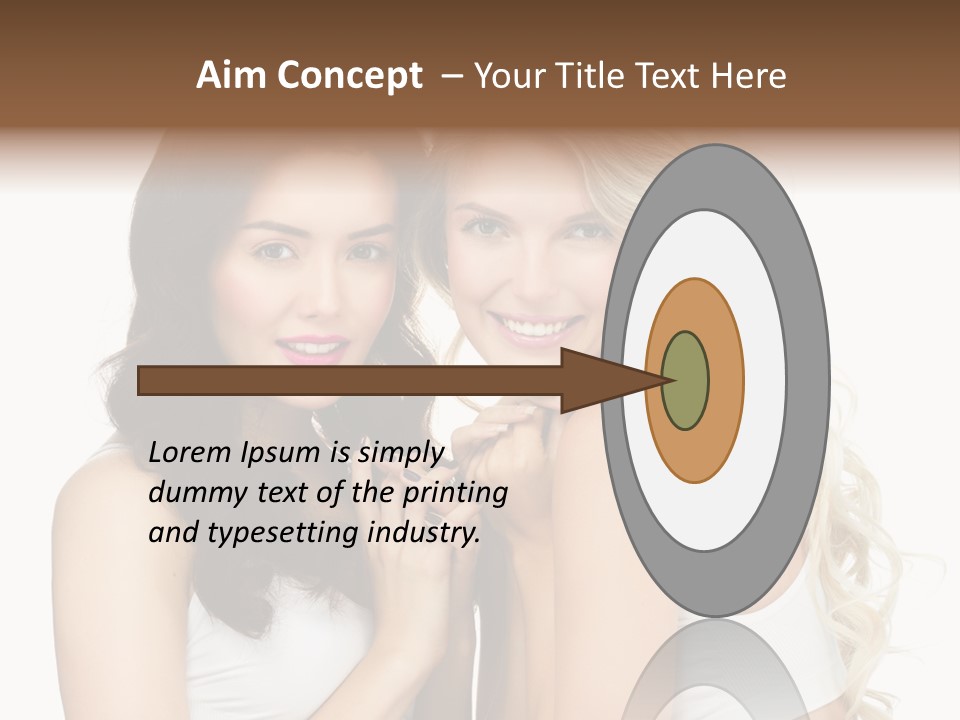 Long  Female PowerPoint Template