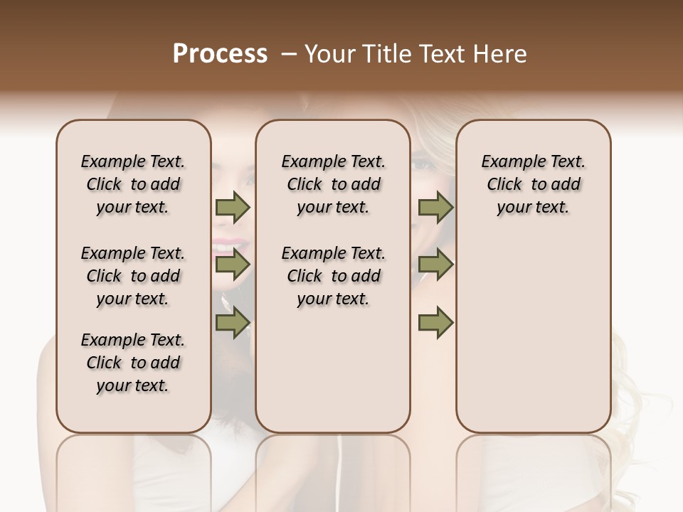 Long  Female PowerPoint Template