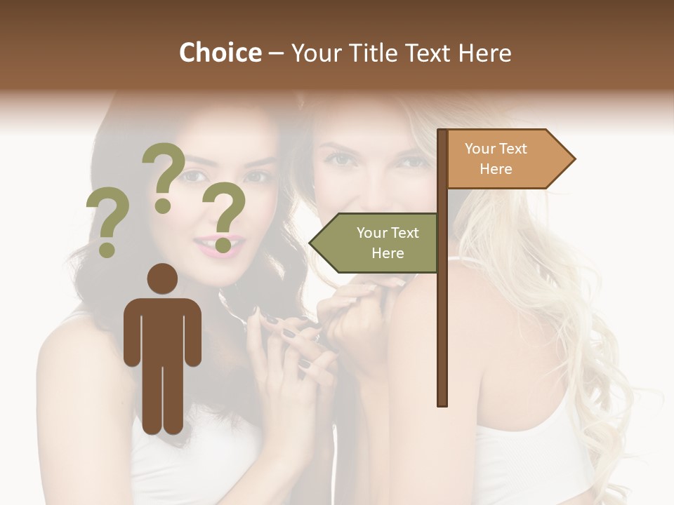 Long  Female PowerPoint Template