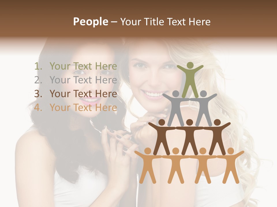Long  Female PowerPoint Template