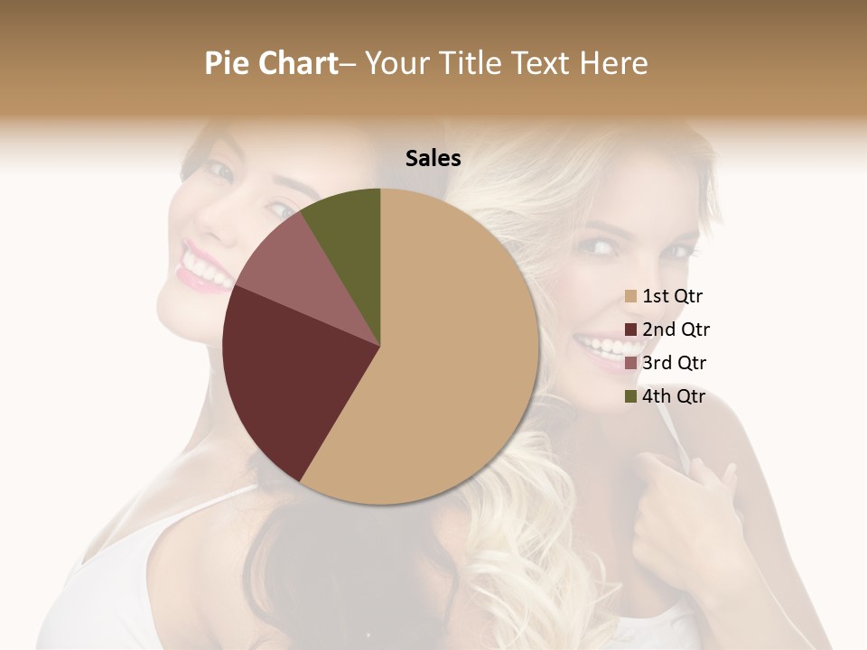 Portrait Studio Shot Cosmetics PowerPoint Template