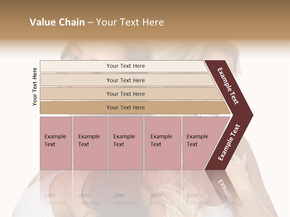 Portrait Studio Shot Cosmetics PowerPoint Template