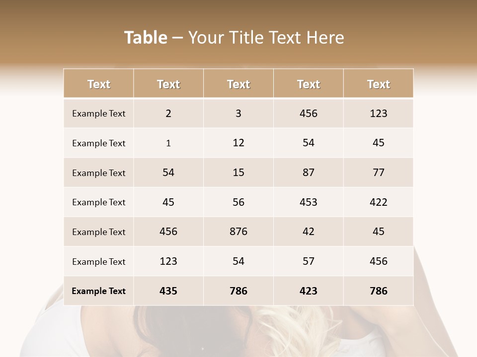 Portrait Studio Shot Cosmetics PowerPoint Template