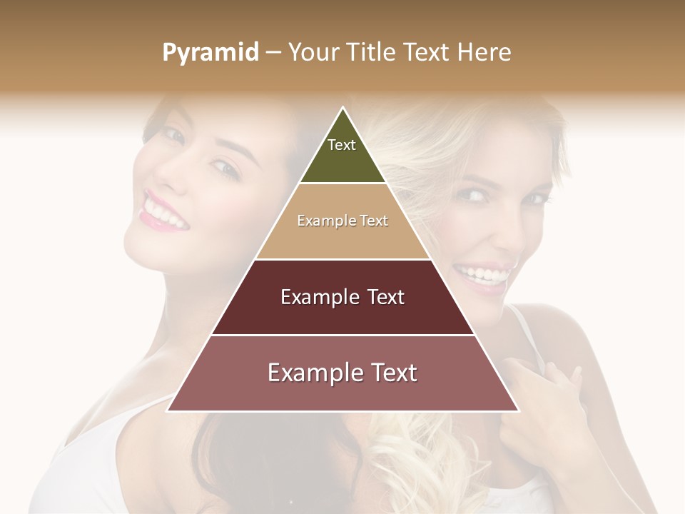 Portrait Studio Shot Cosmetics PowerPoint Template