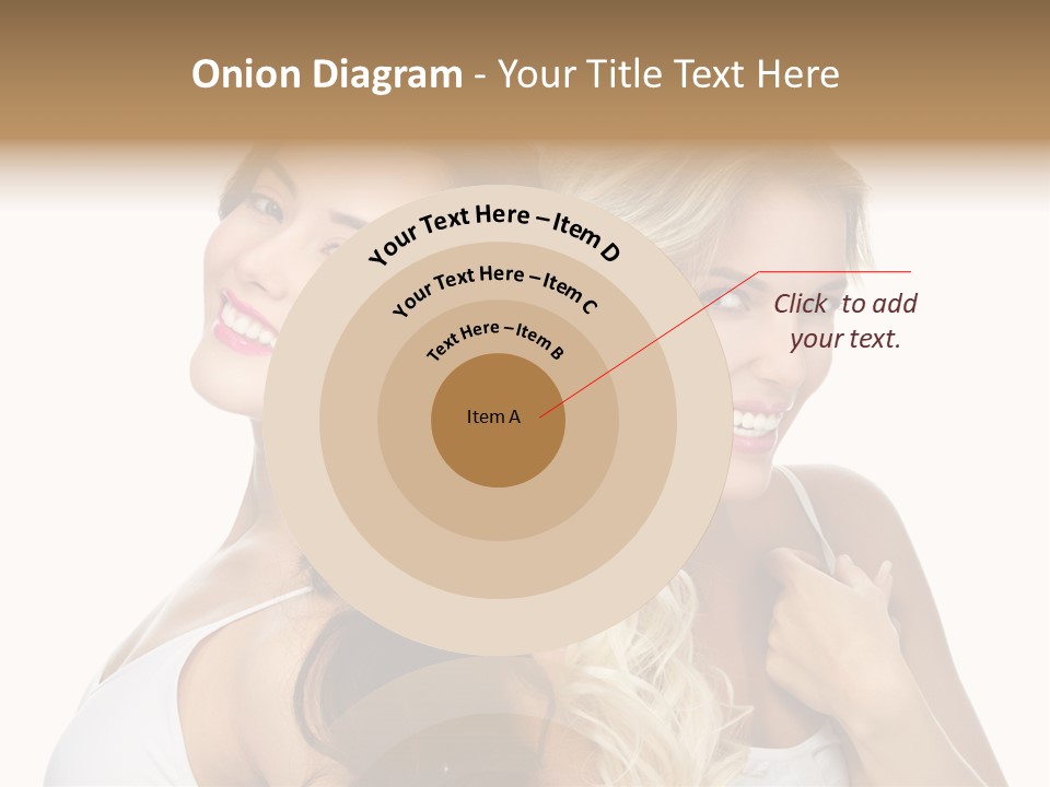 Portrait Studio Shot Cosmetics PowerPoint Template