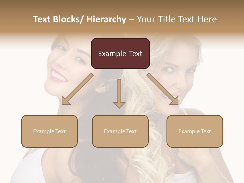 Portrait Studio Shot Cosmetics PowerPoint Template