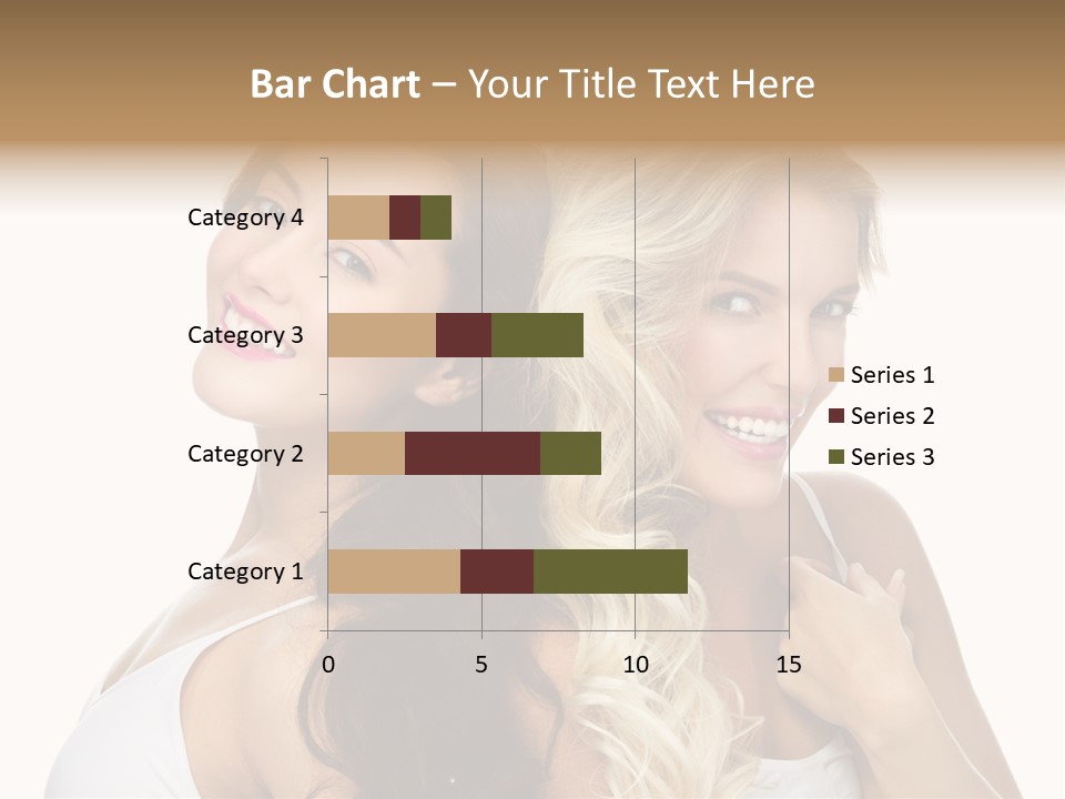 Portrait Studio Shot Cosmetics PowerPoint Template