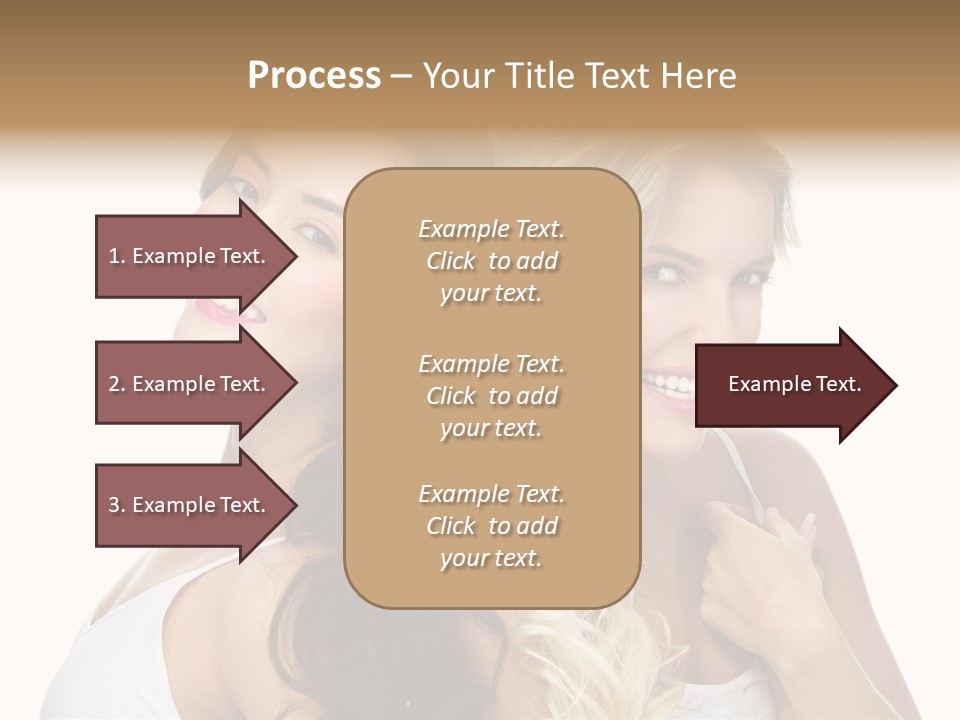 Portrait Studio Shot Cosmetics PowerPoint Template