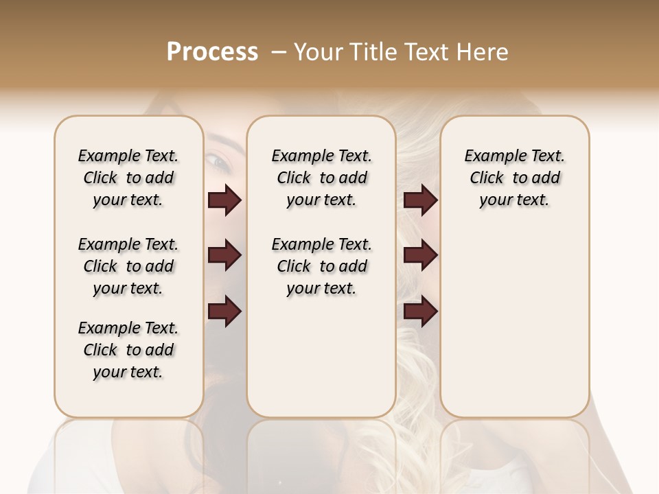 Portrait Studio Shot Cosmetics PowerPoint Template