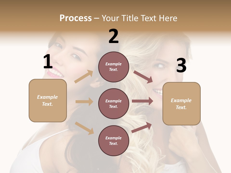 Portrait Studio Shot Cosmetics PowerPoint Template