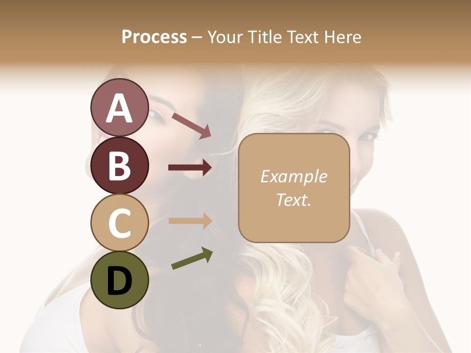 Portrait Studio Shot Cosmetics PowerPoint Template