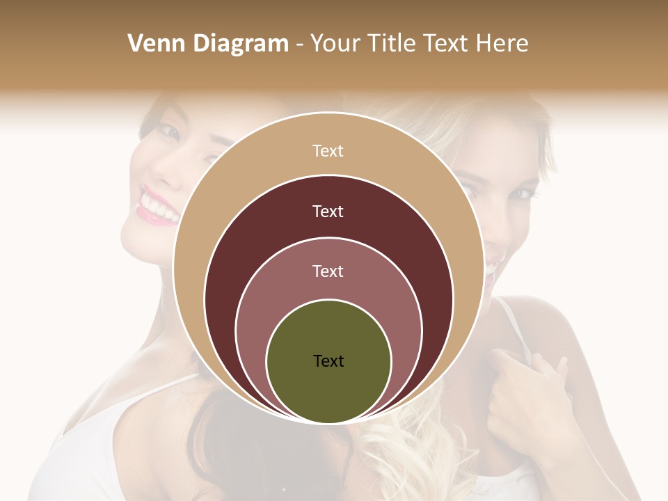 Portrait Studio Shot Cosmetics PowerPoint Template