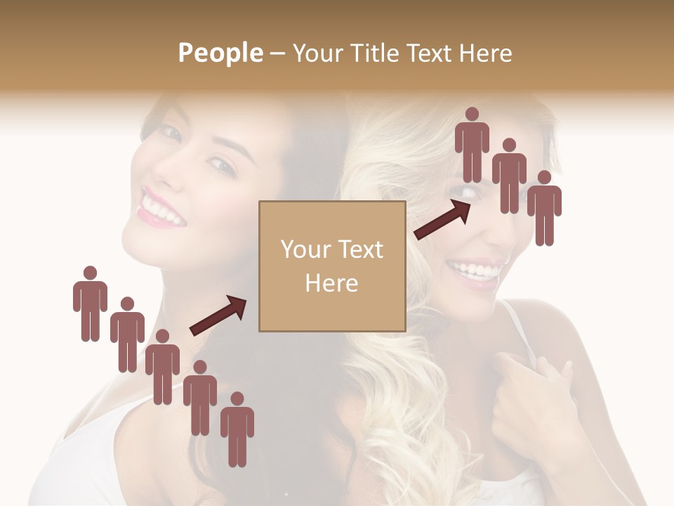 Portrait Studio Shot Cosmetics PowerPoint Template