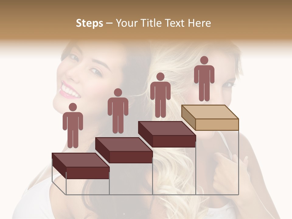 Portrait Studio Shot Cosmetics PowerPoint Template